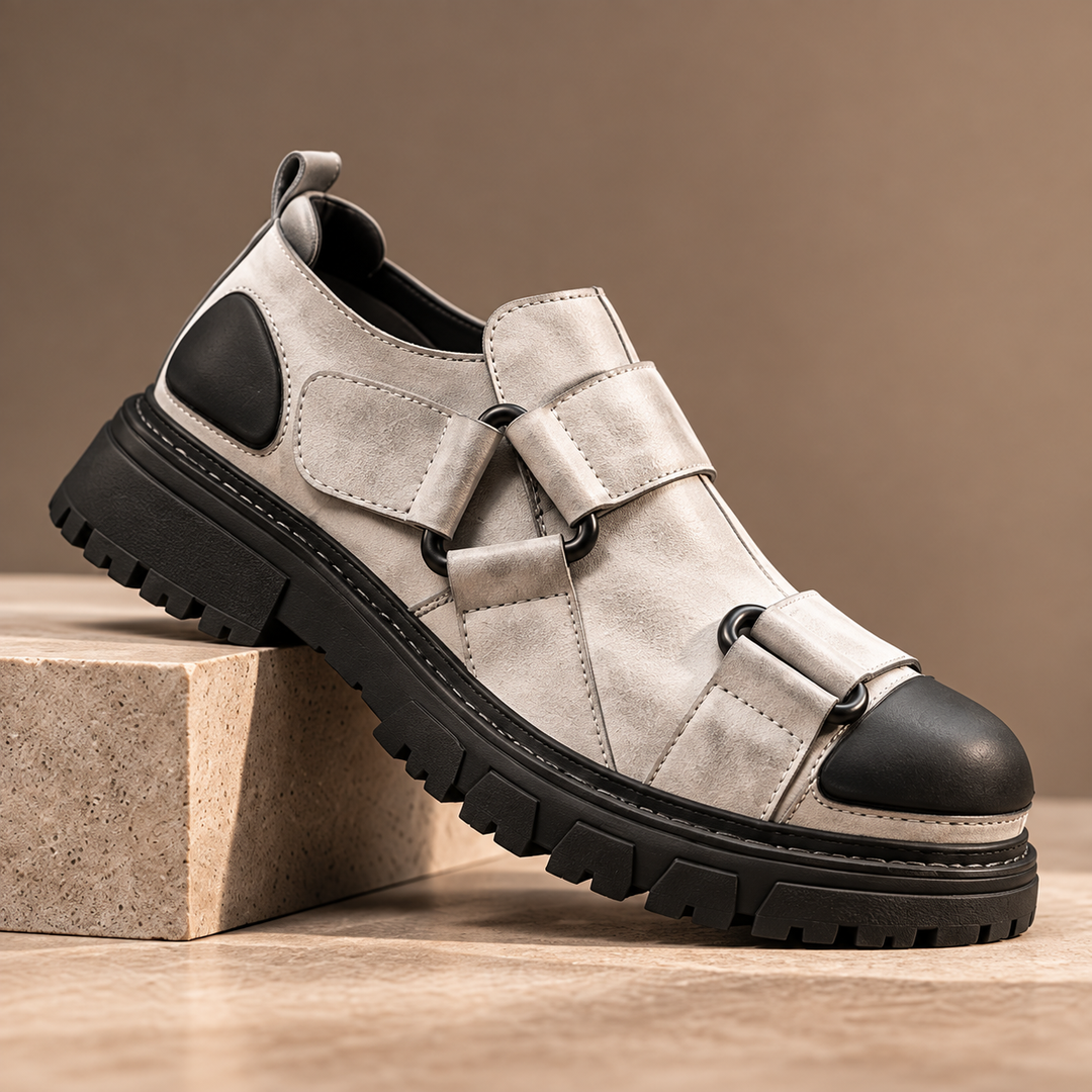 Stelvio Cowhide Strap Slip-Ons