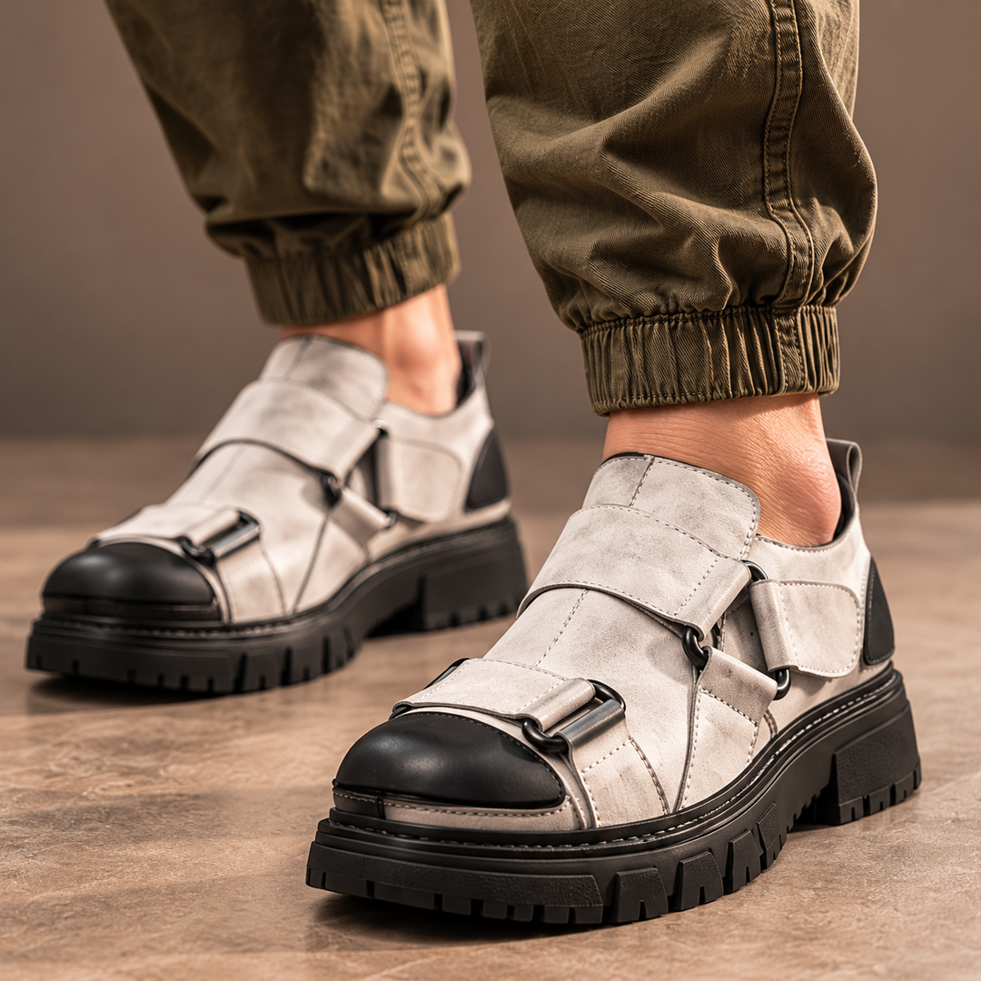 Stelvio Cowhide Strap Slip-Ons
