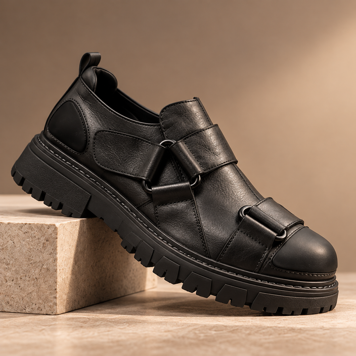 Stelvio Cowhide Strap Slip-Ons