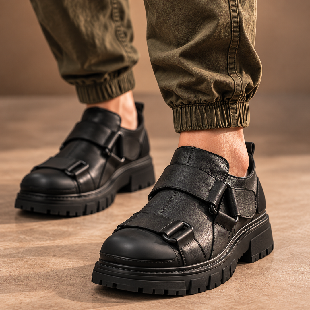Stelvio Cowhide Strap Slip-Ons
