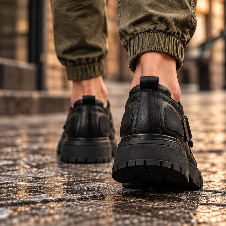 Stelvio Cowhide Strap Slip-Ons