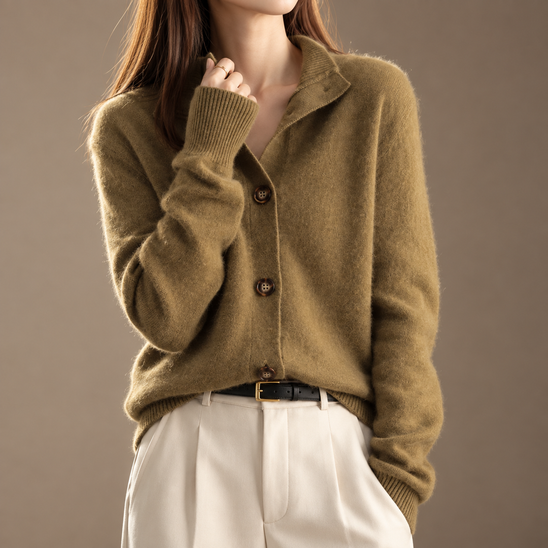 Ginevra Collared Cardigan