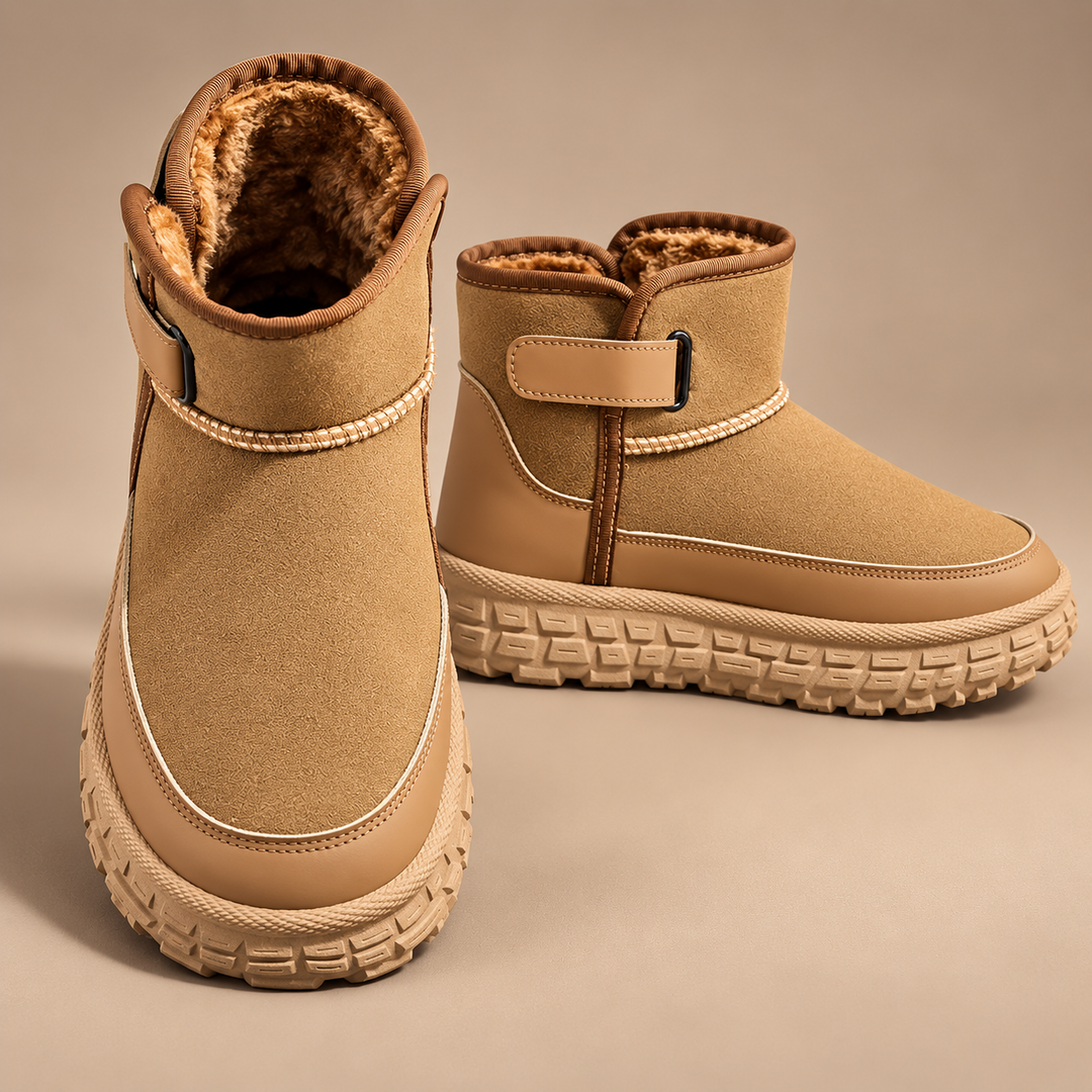 Dolomite Suede Strap Boots
