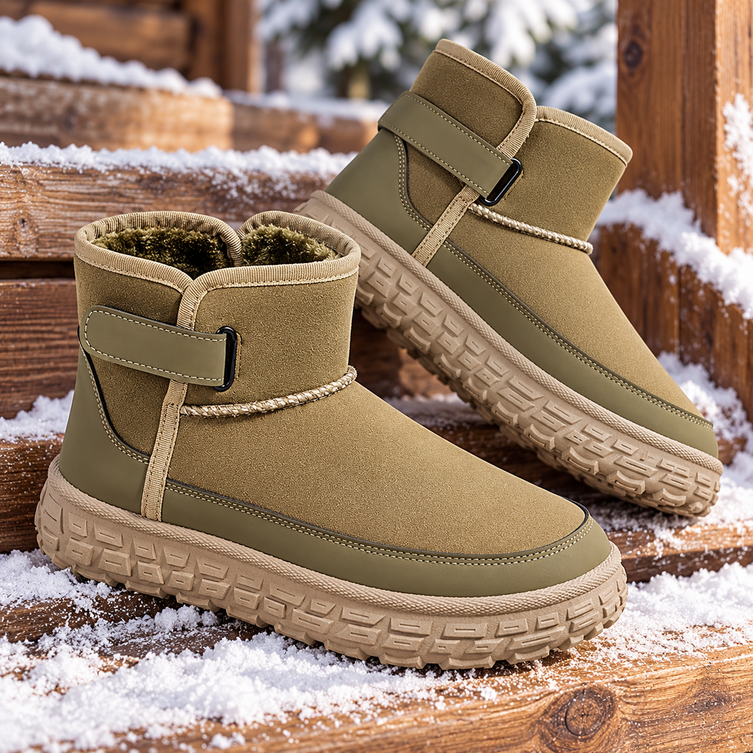 Dolomite Suede Strap Boots