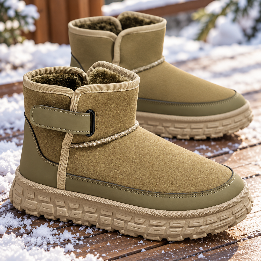 Dolomite Suede Strap Boots