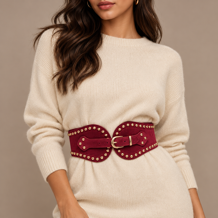 Oriana Studded Waist Belt