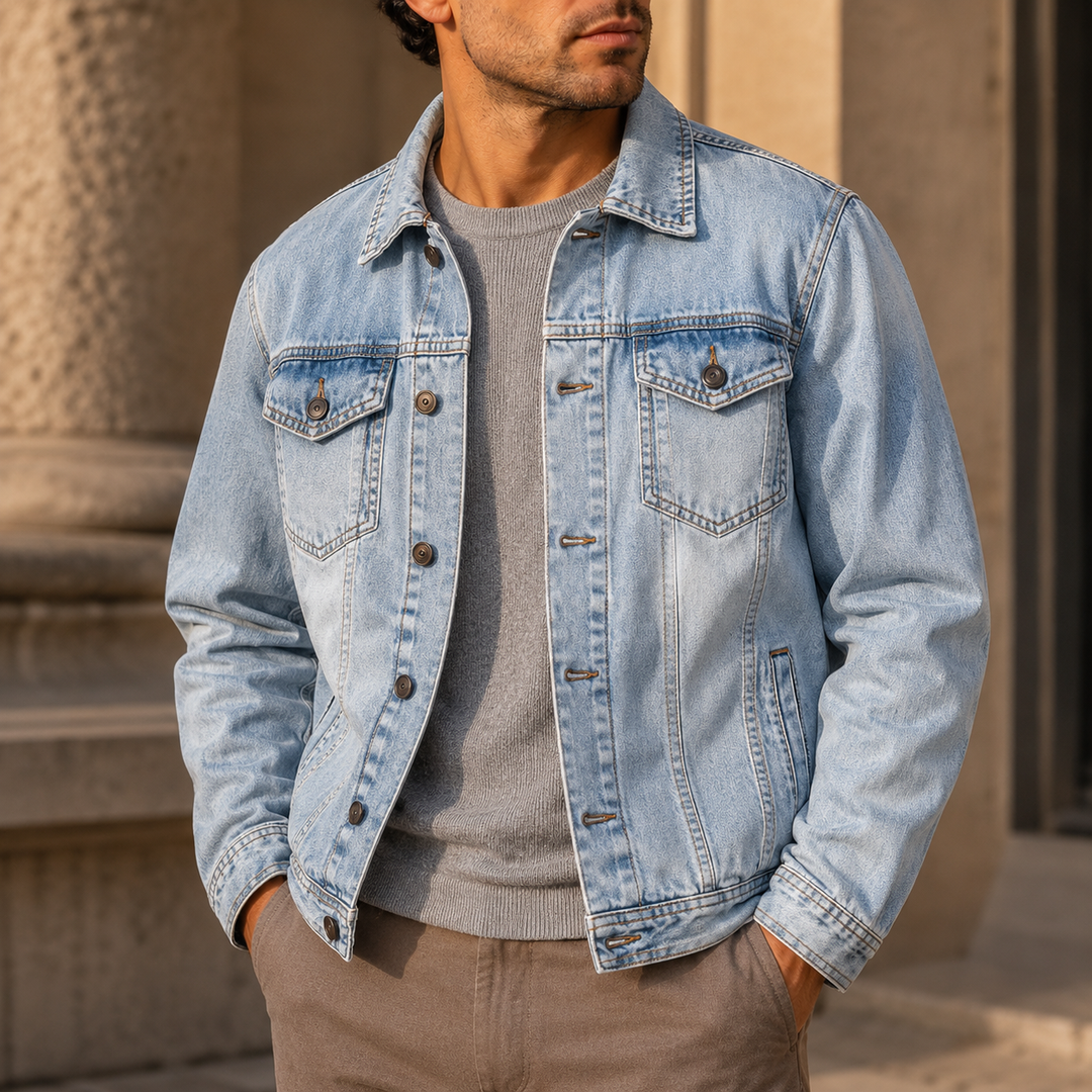 Marlowe Denim Trucker Jacket