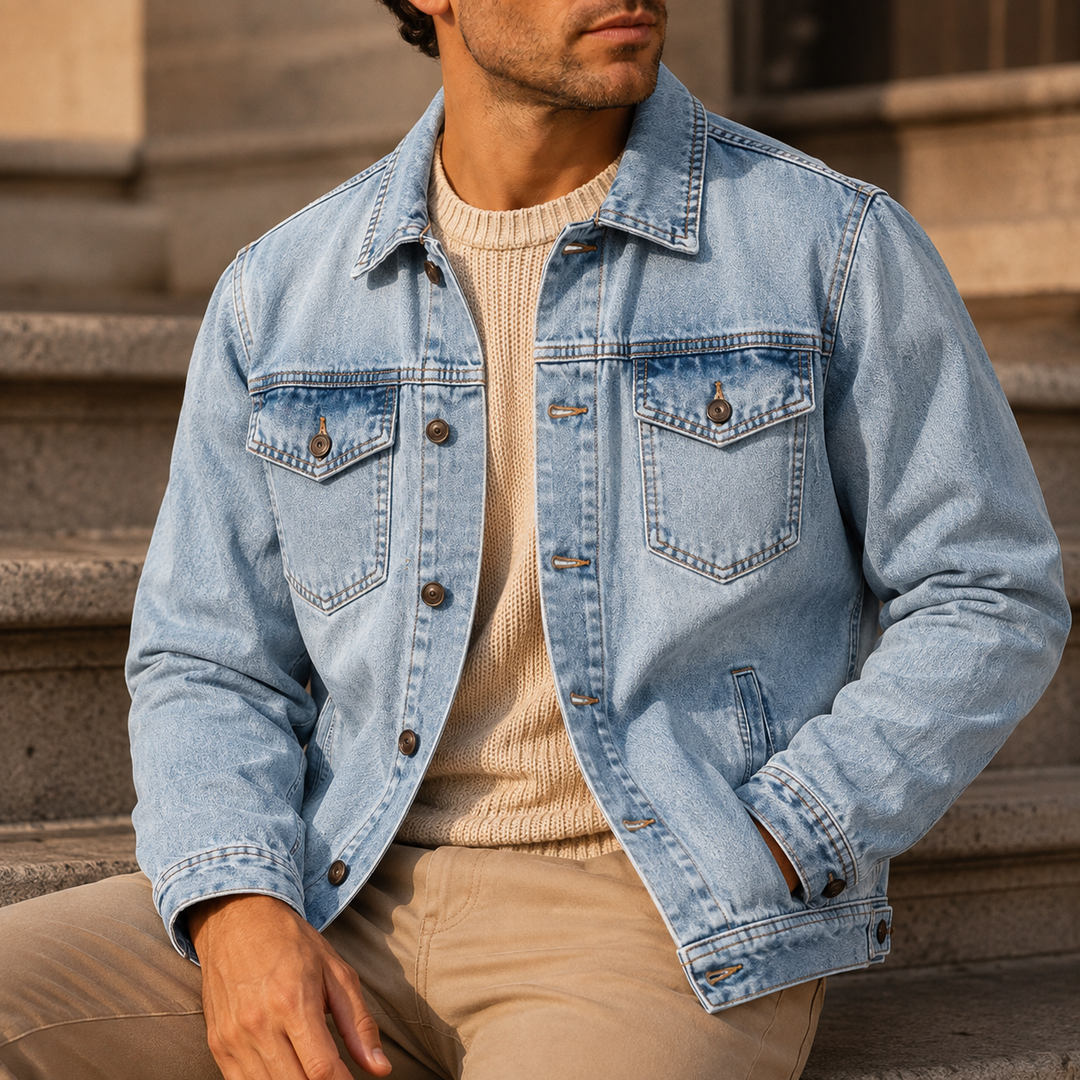 Marlowe Denim Trucker Jacket