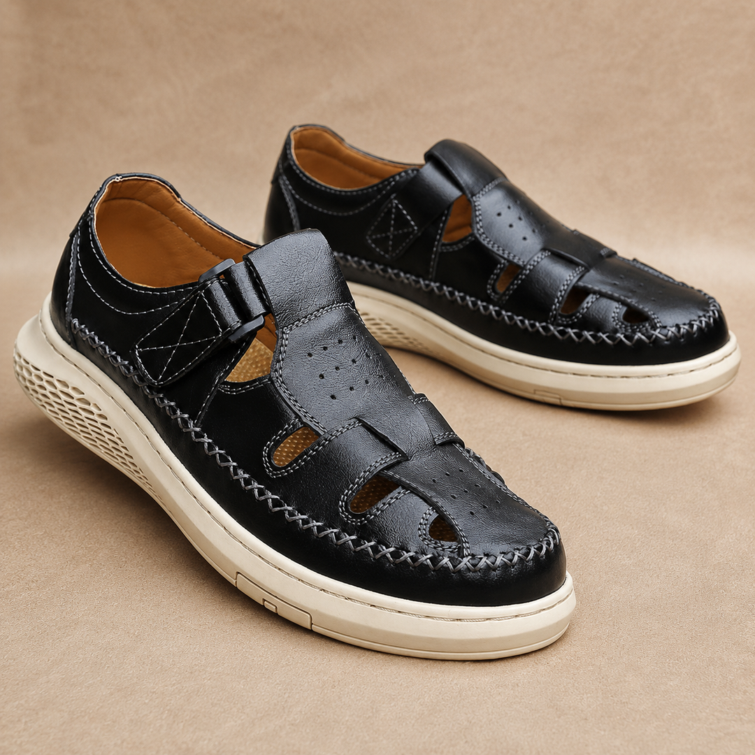 Gavino Leather Sandals