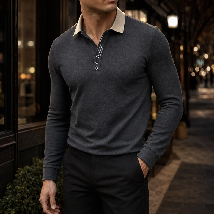 Turano Long-Sleeve Polo