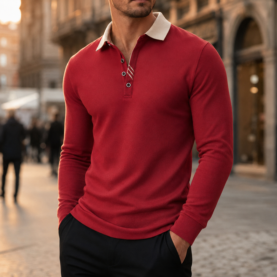 Turano Long-Sleeve Polo