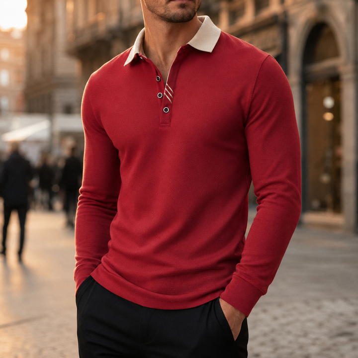 Turano Long-Sleeve Polo