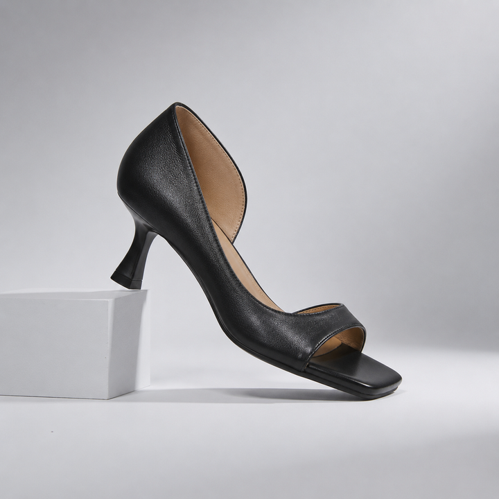 Levara Open Toe Stiletto Mules