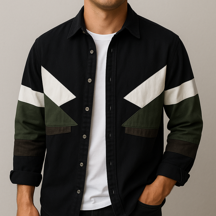 Axis Colorblock Overshirt