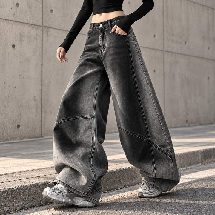 Dakota Fade Barrel Jeans
