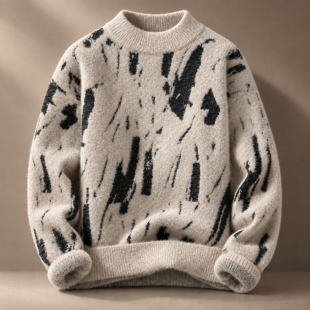 Wynn Brushed Wool Crew