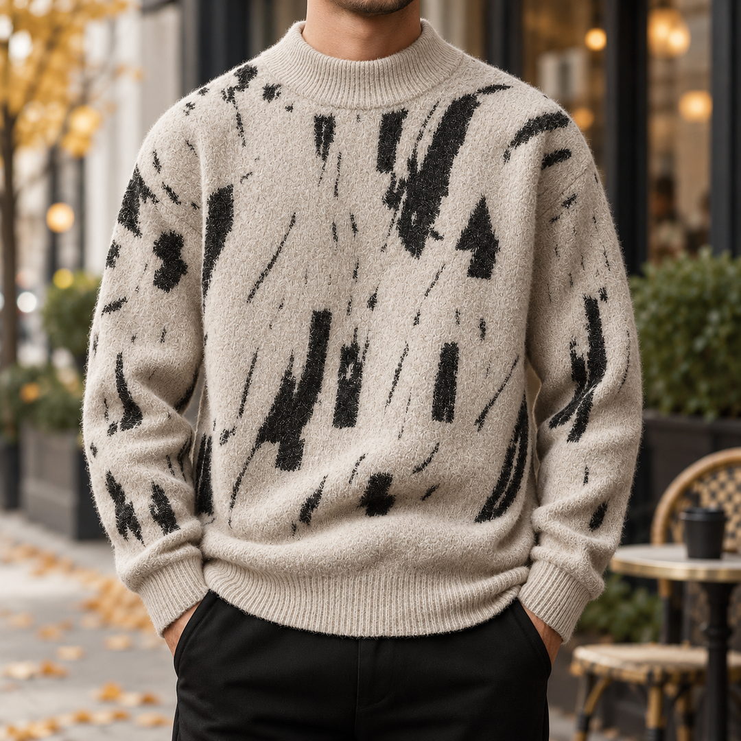 Wynn Brushed Wool Crew