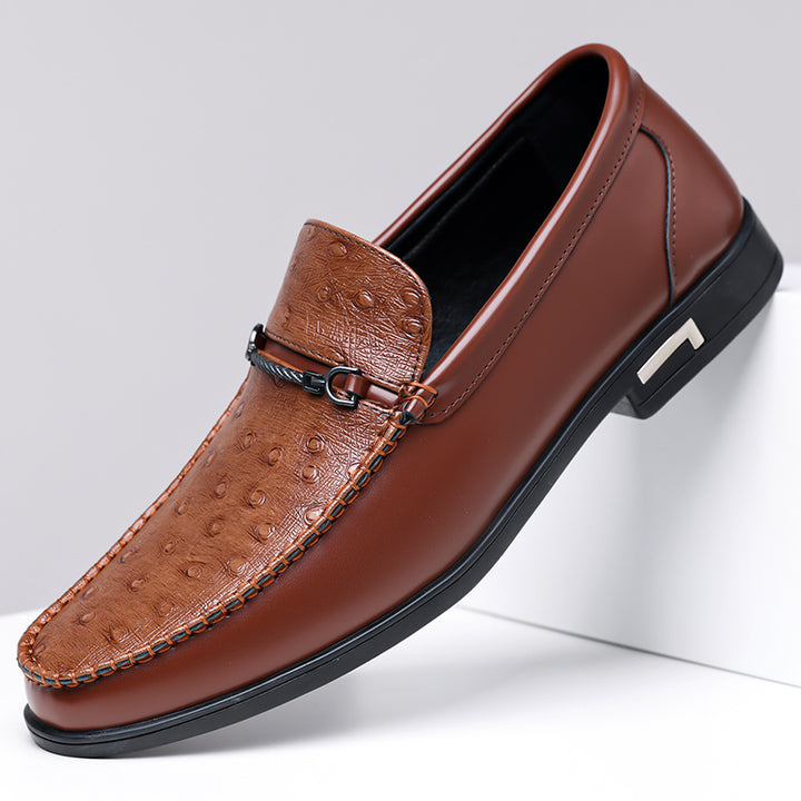 Rocco Textured Bit Loafers