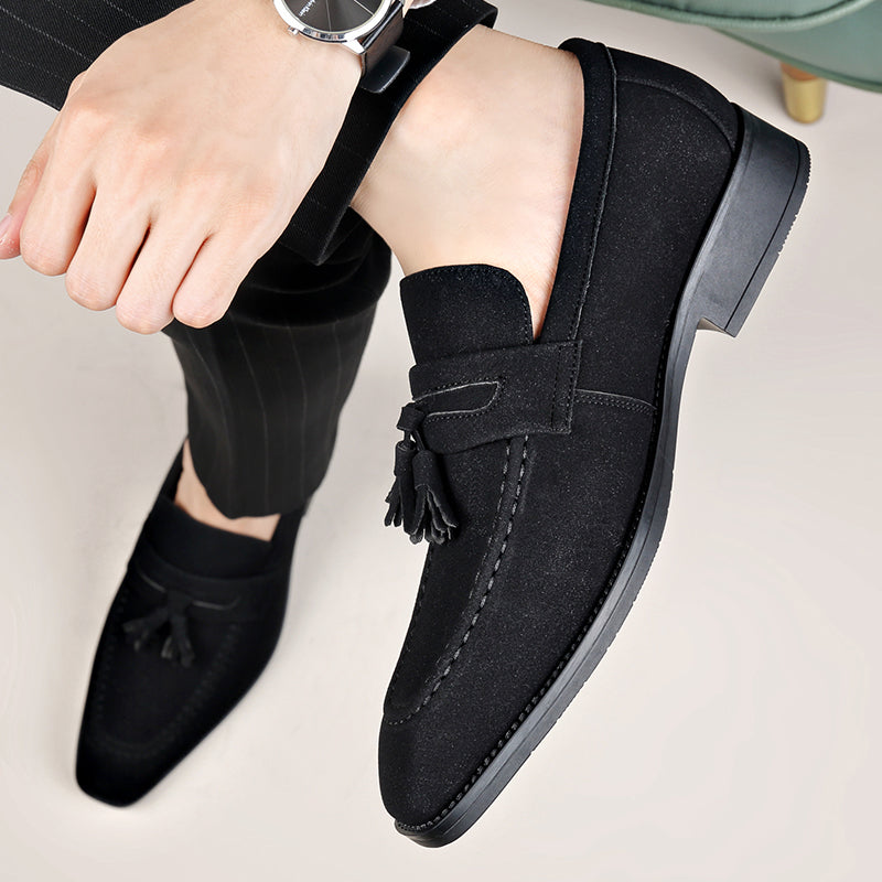 Amalfi Suede Tassel Loafers