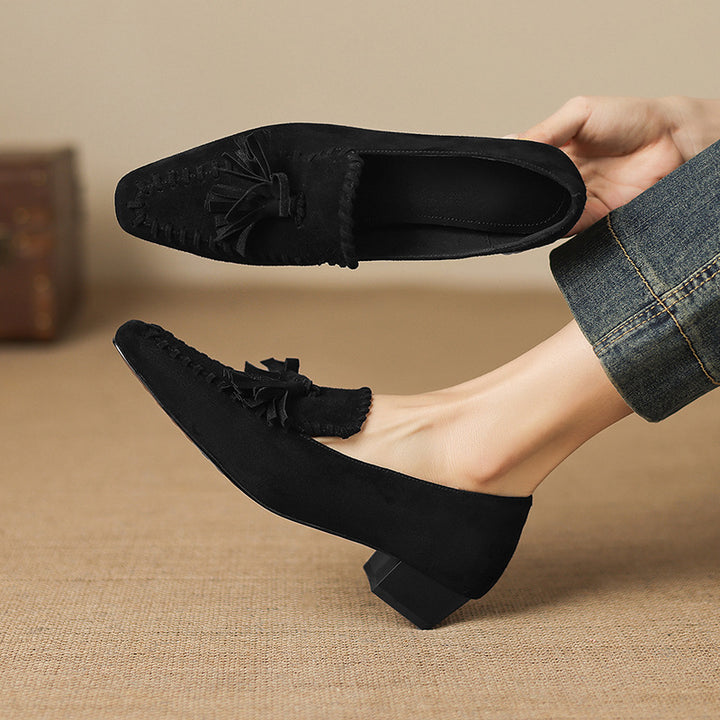 Tassora Fringe Loafers