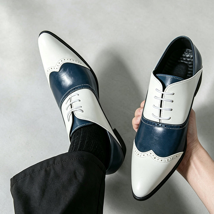 Portofino Block-Heel Brogues