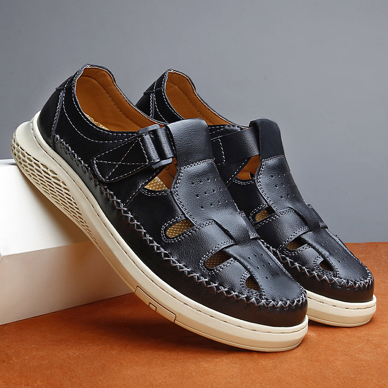 Gavino Leather Sandals