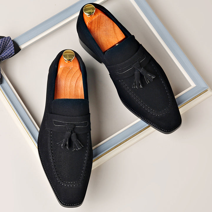 Amalfi Suede Tassel Loafers