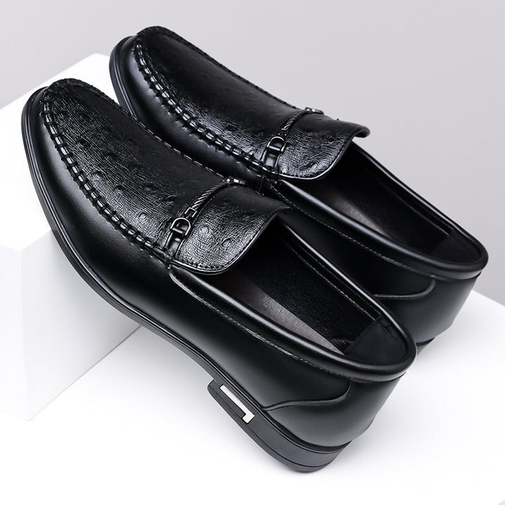 Rocco Textured Bit Loafers