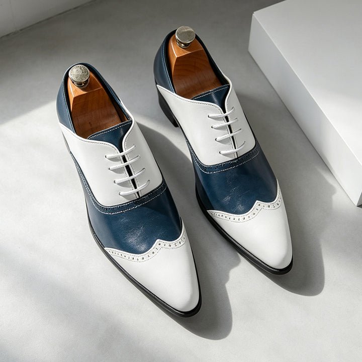 Portofino Block-Heel Brogues
