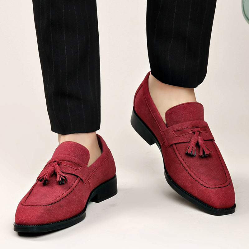 Amalfi Suede Tassel Loafers