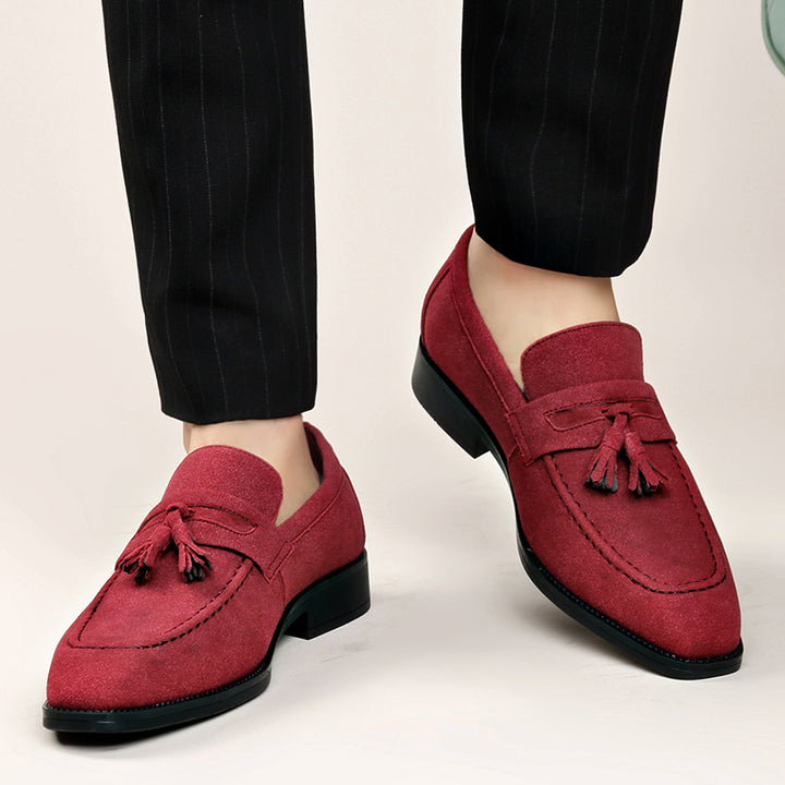 Amalfi Suede Tassel Loafers