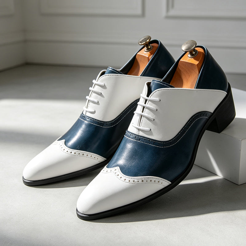 Portofino Block-Heel Brogues