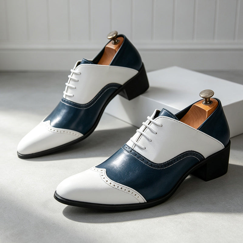 Portofino Block-Heel Brogues