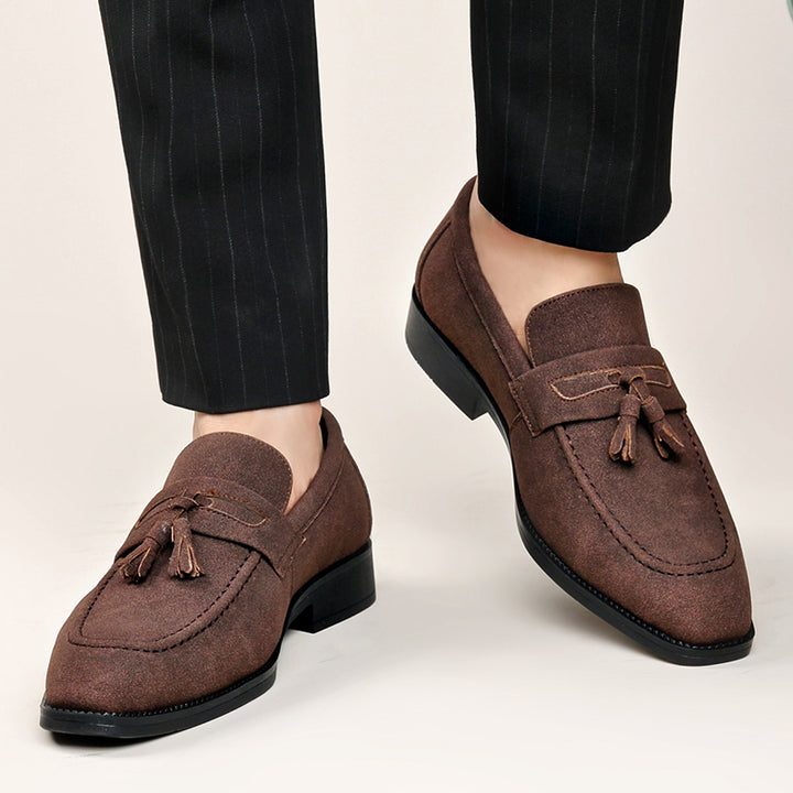 Amalfi Suede Tassel Loafers