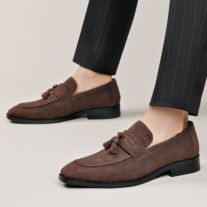 Amalfi Suede Tassel Loafers