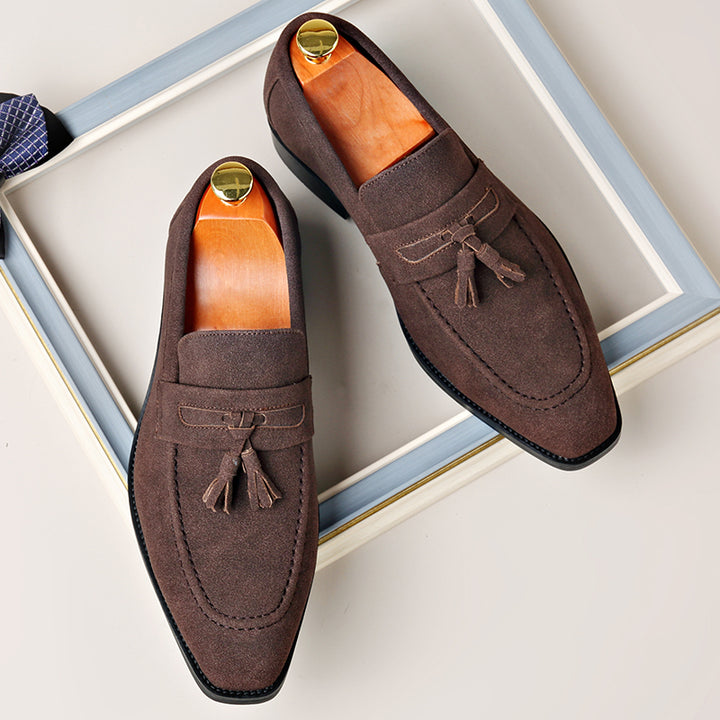 Amalfi Suede Tassel Loafers