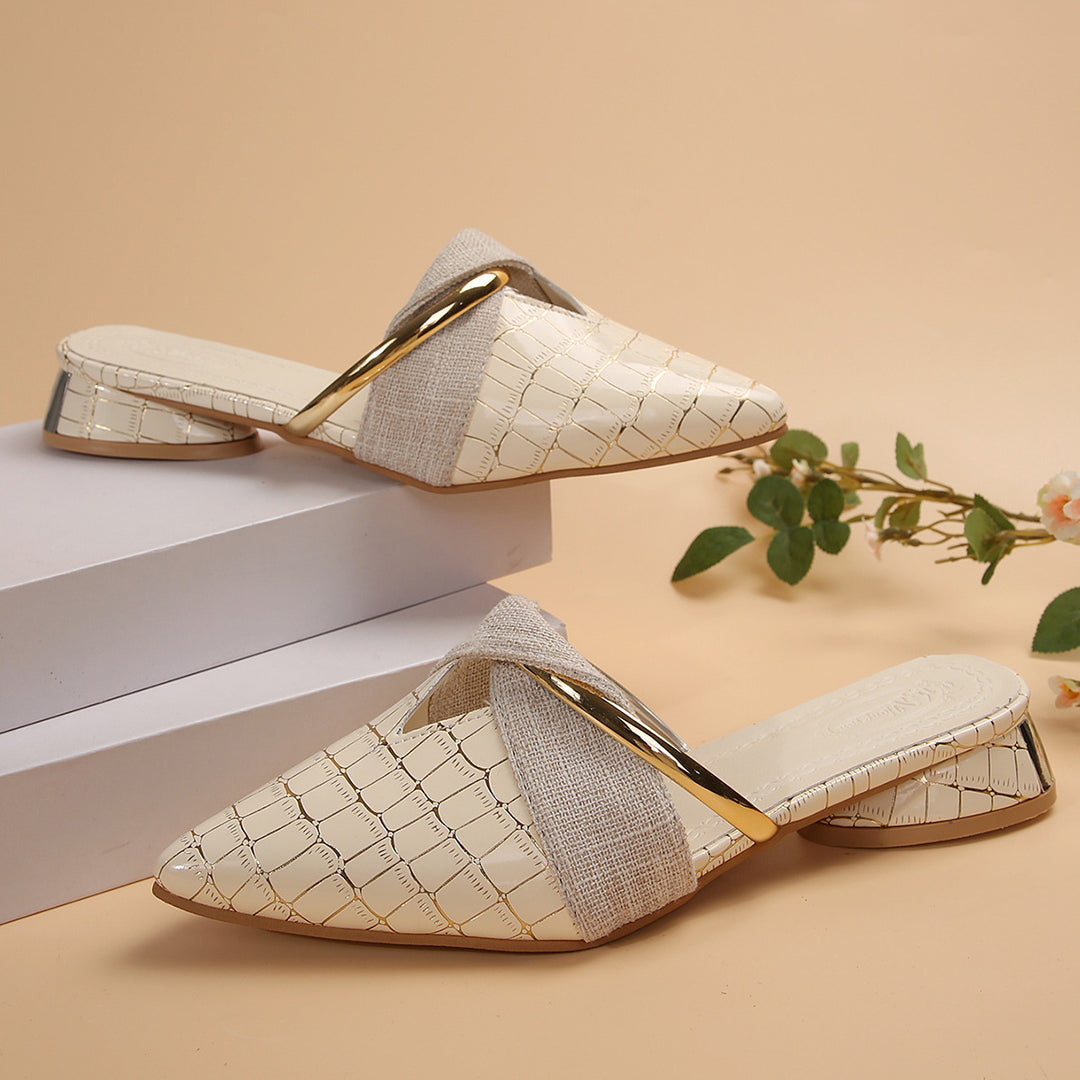 Palena Ring-Strap Mules