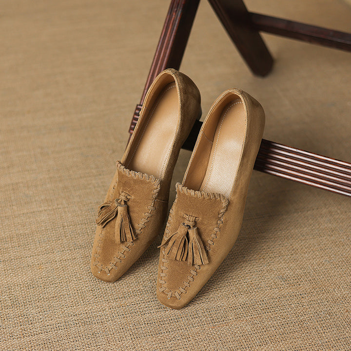 Tassora Fringe Loafers