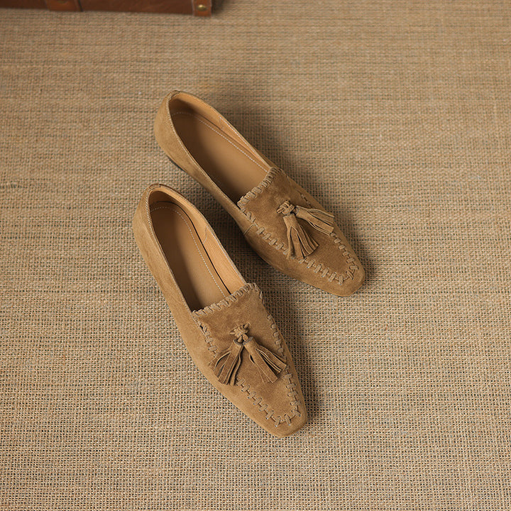 Tassora Fringe Loafers