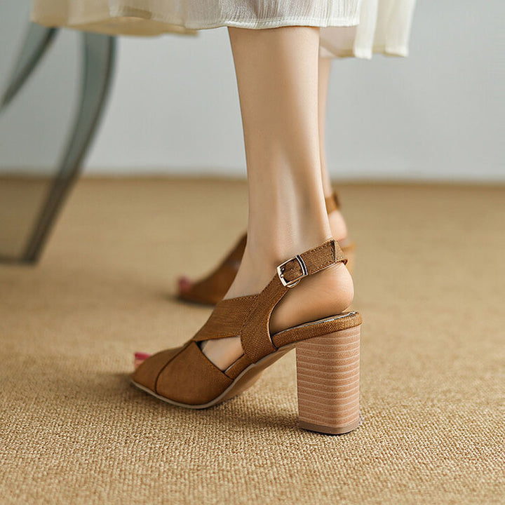 Anacapri Block Heel Sandals