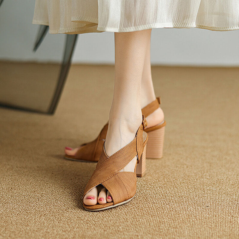 Anacapri Block Heel Sandals