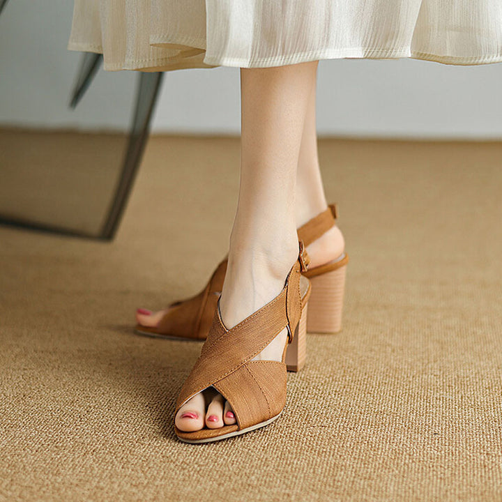 Anacapri Block Heel Sandals