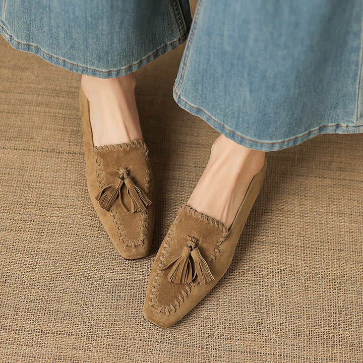 Tassora Fringe Loafers
