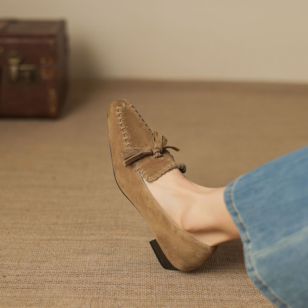 Tassora Fringe Loafers