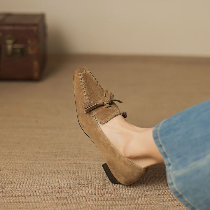 Tassora Fringe Loafers