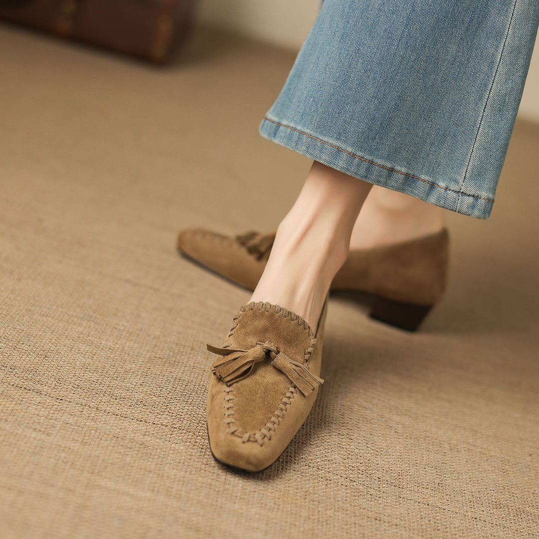 Tassora Fringe Loafers