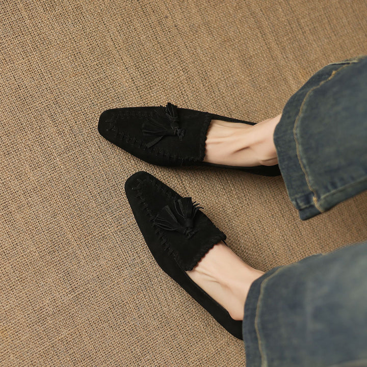 Tassora Fringe Loafers