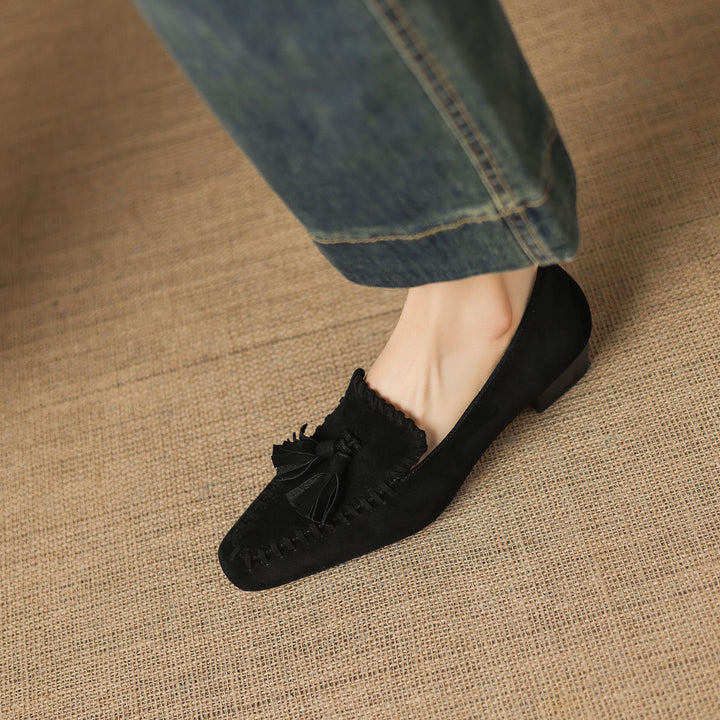 Tassora Fringe Loafers