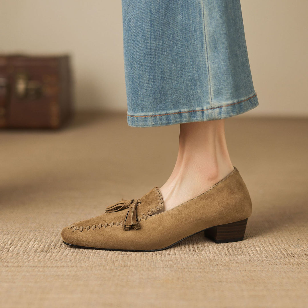Tassora Fringe Loafers