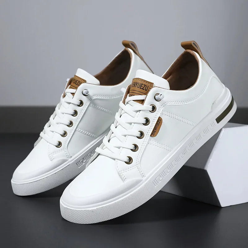 Vantero Court Leather Sneakers
